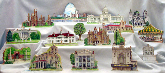 Collection of our Collectable Buildings
