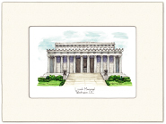Lincoln Memorial ArtCard